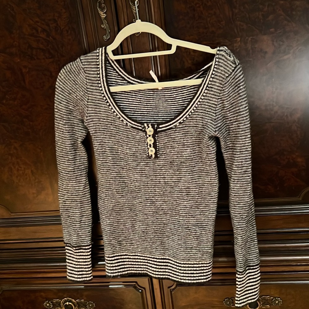 Free people, wool blend sweater